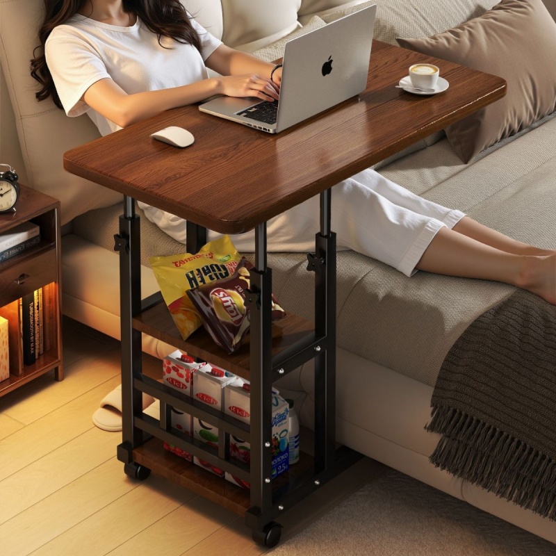 Desk Setup Maker - Table de chevet mobile et relevable,