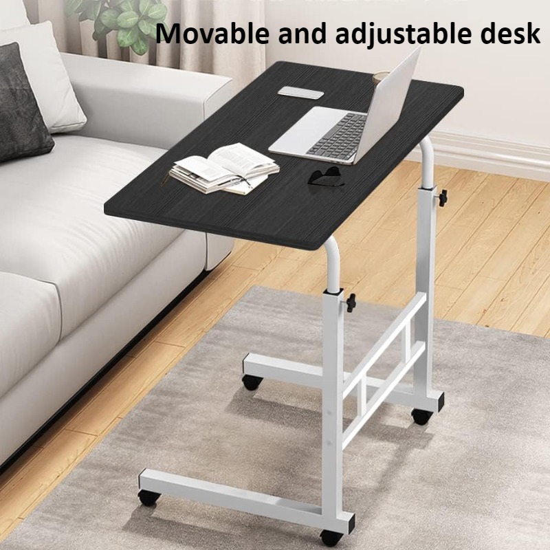 Desk Setup Maker - Bureau de chevet avec roulettes universelles,