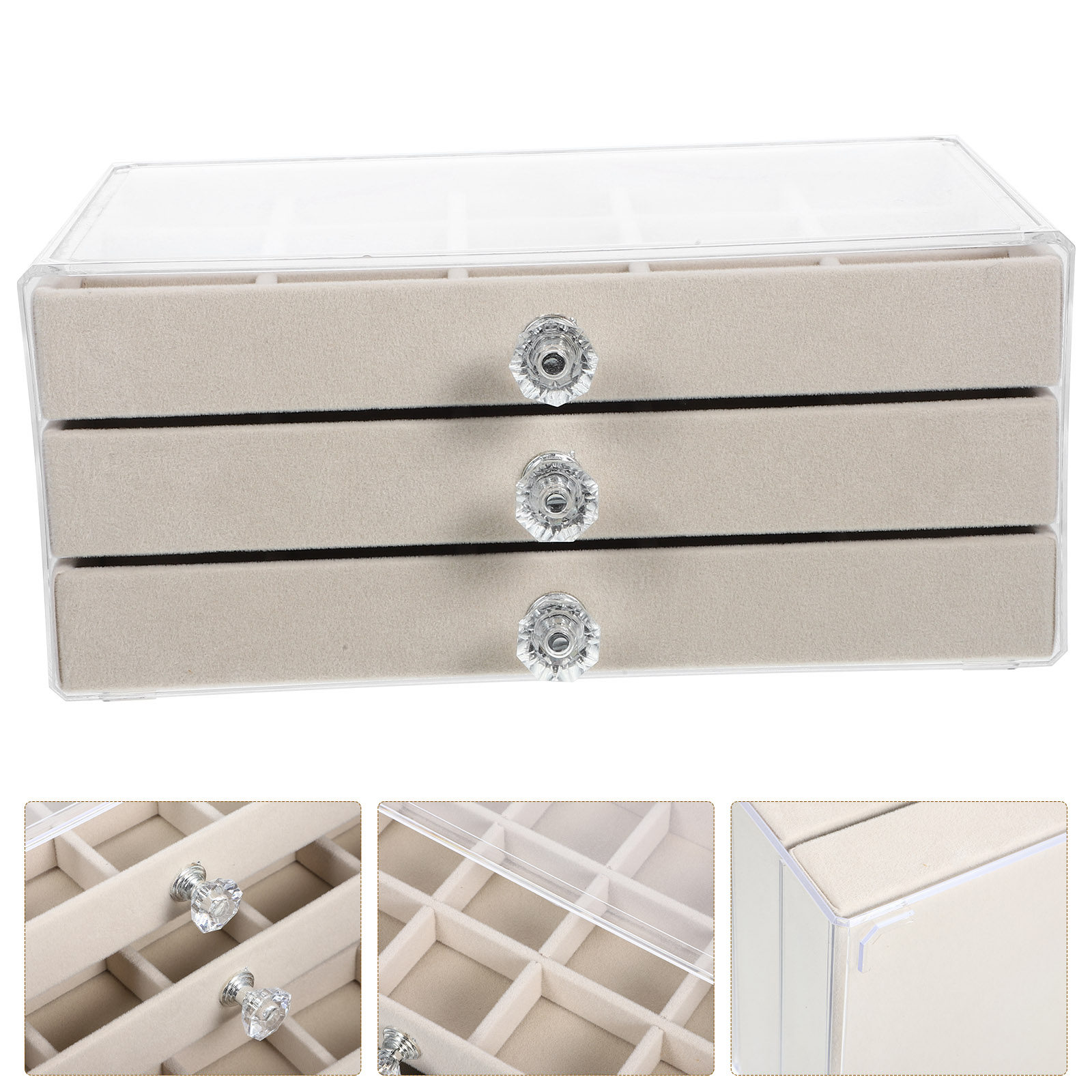 Jewelry Desk Setup - Boîte de rangement pour bijoux à