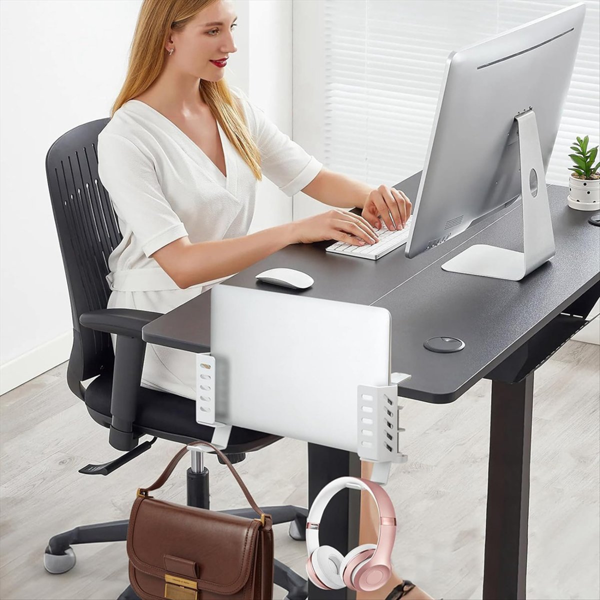 Vertical Laptop Stand - 【Meilleure Vente】Support vertical pour ordinateur portable