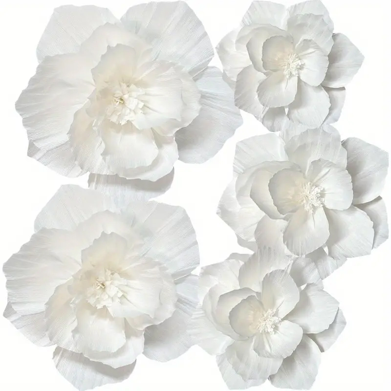 5 paquets de fleurs en papier  - Desk Setup Background avis et prix