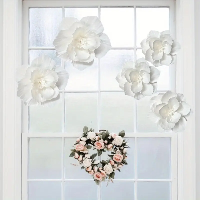 5 paquets de fleurs en papier  - Desk Setup Background avis et prix
