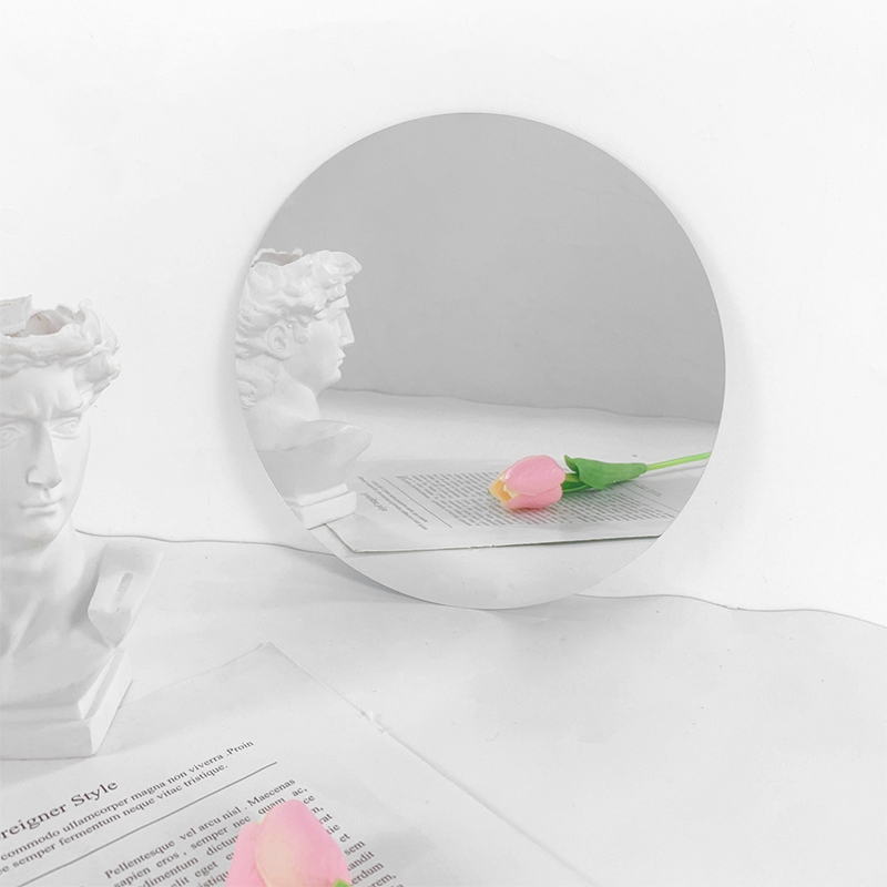 Miroir Rond en Verre Acrylique - Desk Setup Background avis et prix