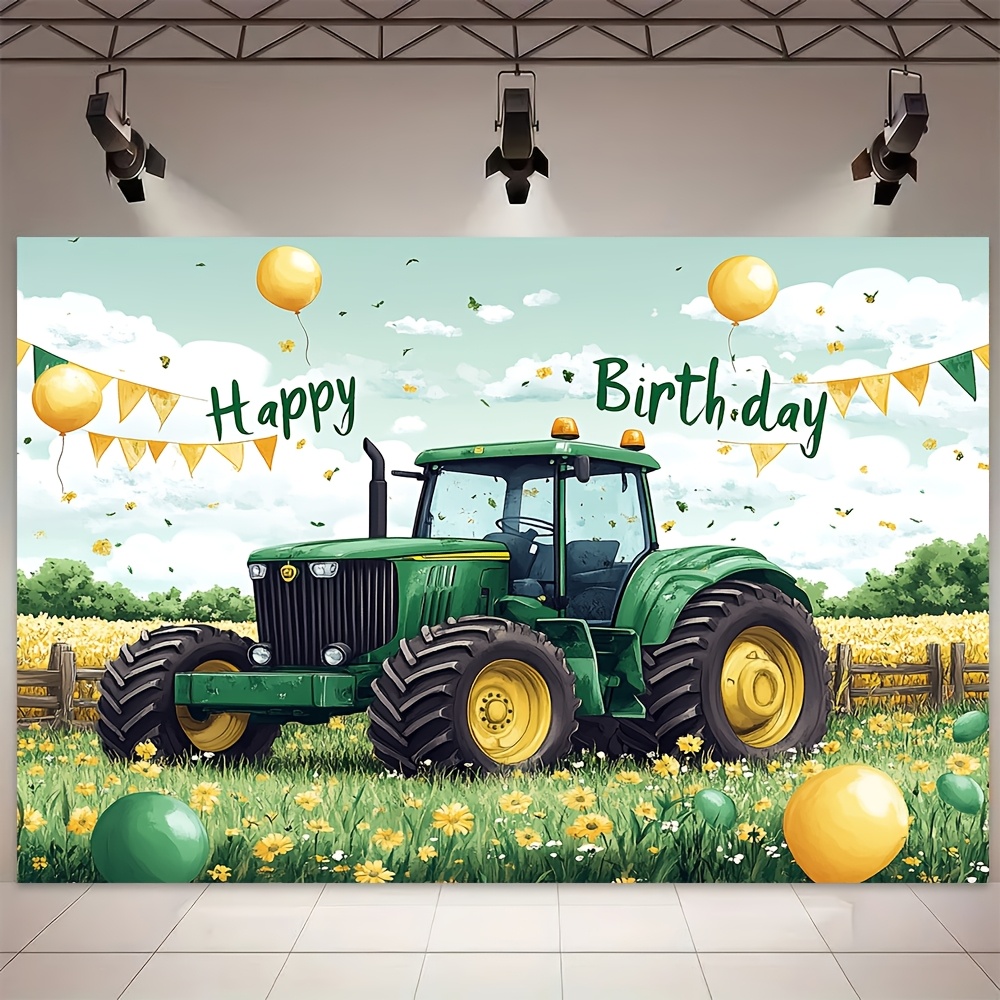 1 pièce, fond de tracteur joye - Desk Setup Background avis et prix
