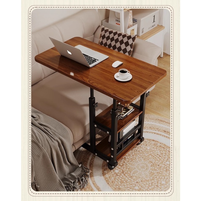 Table de lit relevable mobile  - Desk Setup Maker avis et prix