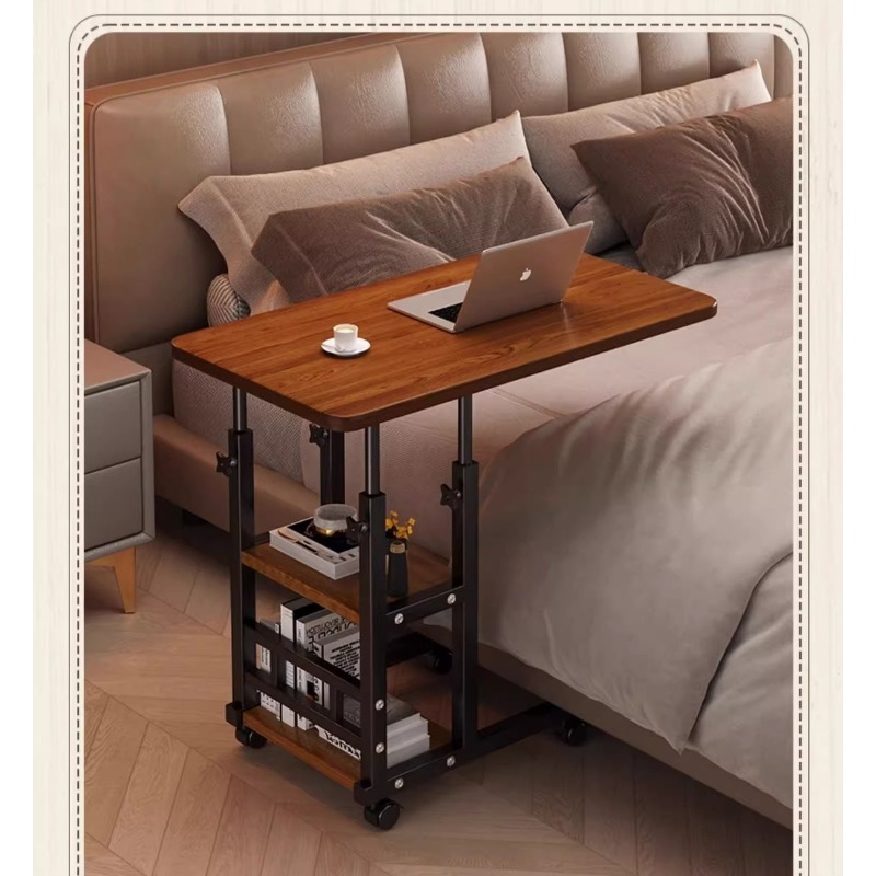 Table de lit relevable mobile  - Desk Setup Maker avis et prix