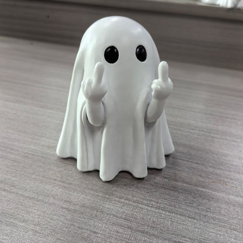 Figurine fantôme mignonne en r - Desk Setup At Home avis et prix