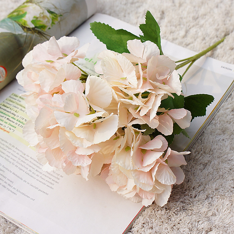 Fleur d'hortensia artificielle - Desk Setup Background avis et prix